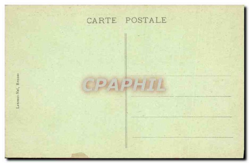 Old Postcard Environs d & # 39Auray La Chartreuse Le Cloitre