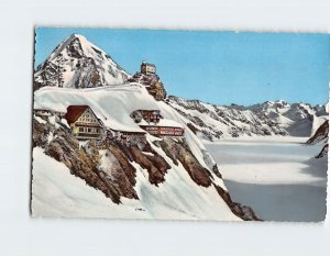 Postcard Jungfraujoch, Switzerland