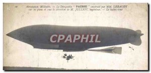 Old Postcard Aviation Airship Zeppelin Homeland Lebaudy