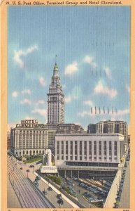 PC6942  US POST OFFICE, OTEL CLEVELAND, CLEVELAND, OHIO