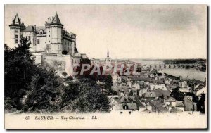 Postcard Old Saumur Vue Generale