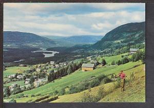 Aurdal Valdres Valley Norway Postcard BIN 1414