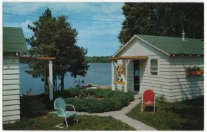 Iron Mountain, Michigan,  View of The Vagabond Resort, 1954