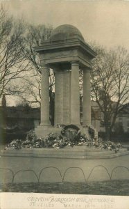 Borough Memorial 1922 Taunton Somerset UK RPPC Photo Postcard 20-9432