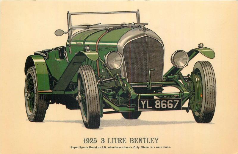 Bentley 3 Litre 1925 model