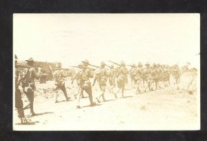 RPPC DEMING NEW MEXICO CAMP CODY US ARMY BASE MARCH REAL PHOTO POSTCARD