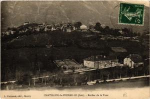 CPA CHATILLON-de-MICHAILLE Rocher de la Tour (486097)