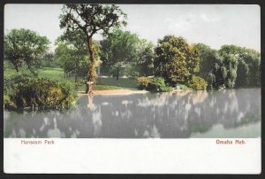 Hanscom Park Omaha Nebraska Unused c1905