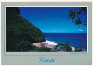 Nanakapiai Beach, Napali Coast - Island of Kauai HI, Hawaii - pm 1987