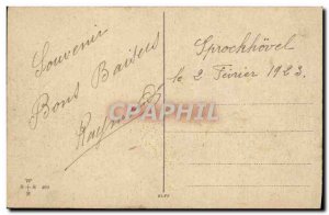 Fancy Old Postcard Strong Woman