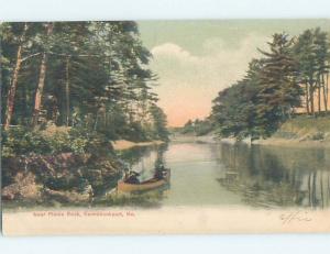 Pre-1907 NATURE SCENE Kennebunkport Maine ME A1482