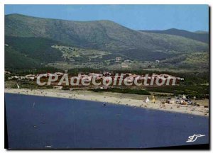 Postcard Modern Charm And Colors Of Corsica Lozari Vue Generale The Beach