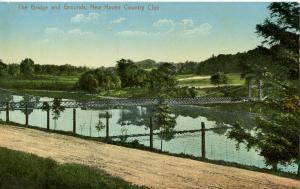 CT - New Haven - Bridge at Country Club Entrance