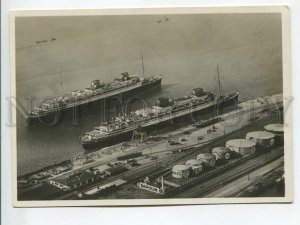 464244 Germany Bremerhaven ocean liners Bremen Europe advertising Dapolin photo