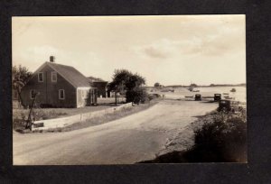 MA Harbor Falmouth Heights ? Cape Cod Massachusetts Real Photo RPPC RP Postcard