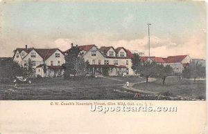 C W Couch's Glen Wild Mountain Farm House - New York NY Postcard