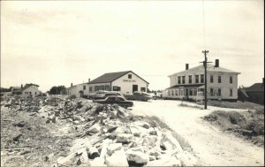 Phippsburg Maine ME Spinney's Store 1940s-50s Real Photo Postcard