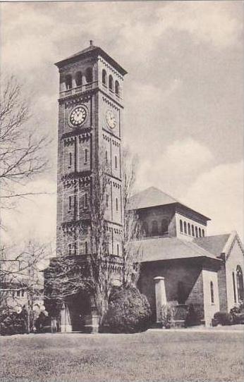 Virginia Hampton The Clock Tower And Church Hampton Institute Albertype