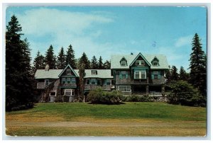 1972 View Of The Manor Guest Houses Castine Maine ME Posted Vintage Postcard