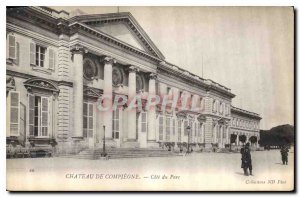 Postcard Old Chateau de Compiegne Riviera Park