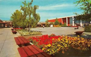 MILWAUKEE, WI Wisconsin MALL~CAPITOL COURT SHOPPING CENTER 1967 Chrome Postcard