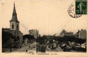 CPA VILLEURBANNE La Place (614741)