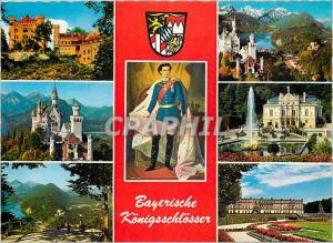 Modern Postcard Bayerische K�nigsschl�sser Munchen