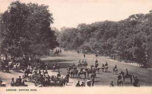 Rotten Row, London, England, Early Postcard, Unused