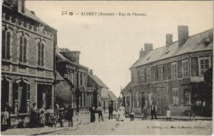 CPA ALBERT - Rue de PERONNE (121341)