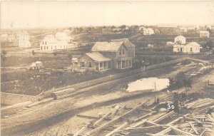 J28/ Minneapolis Minnesota RPPC Postcard c1910 2nd Street Homes 31