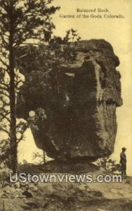 Balanced Rock - Garden of the Gods, Colorado CO  