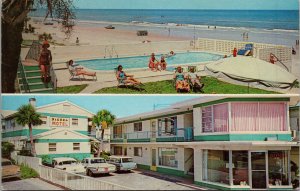 Sierra Motel Daytona Beach FL Postcard PC424