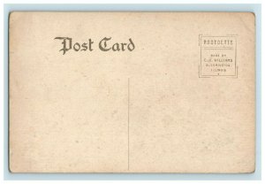 C 1905-10 Blue Sky Post Office Lansing, Mich Postcard F80 