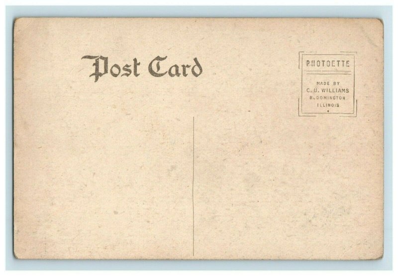 C 1905-10 Blue Sky Post Office Lansing, Mich Postcard F80 