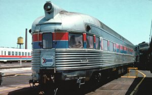 Vintage Postcard Panama Limited Amtrak Observation car #3342 Streamliner Chicago