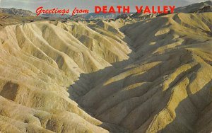 Greetings from Death Valley Death Valley CA