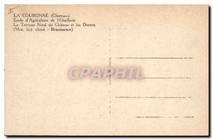 Old Postcard La Couronne (Charente) Agiculture School of Oisellerie The North...