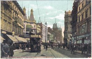 UK   LIVERPOOL   TROLLEY  postcard