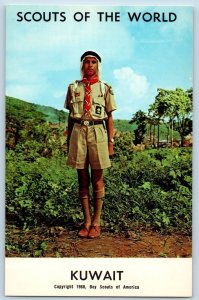 c1968's Kuwait Scouts Of The World Boy Scouts Of America Youth Vintage Postcard