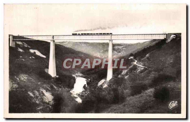 Old Postcard Surroundings of Clermont Ferrand Fades Viaduct The giant d & # 3...