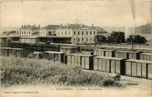 CPA AK CHALINDREY La Gare vue générale (864650)