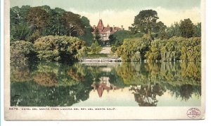 Del Monte, CA - Hotel Del Monte from Laguna Del Rey- Early 1900s