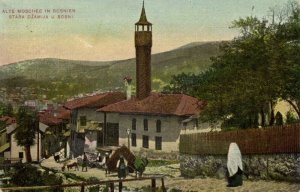 bosnia and herzegovina, Old Mosque (1914) Islam Postcard