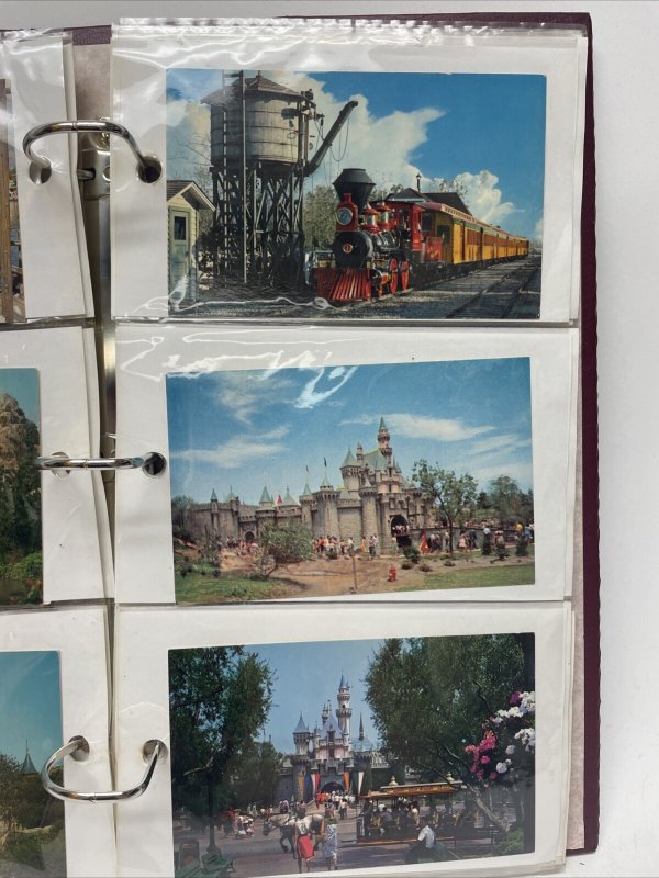 Lot 61 Disneyland Postcards Disney Mickey Small World Matterhorn Main Street etc