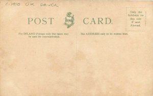 UK Devon Old Post Office Lee Postcard roadside 22+-7498