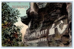 c1910 Pratt's Rocks Prattsville Catskill Mountain New York NY Vintage Postcard 