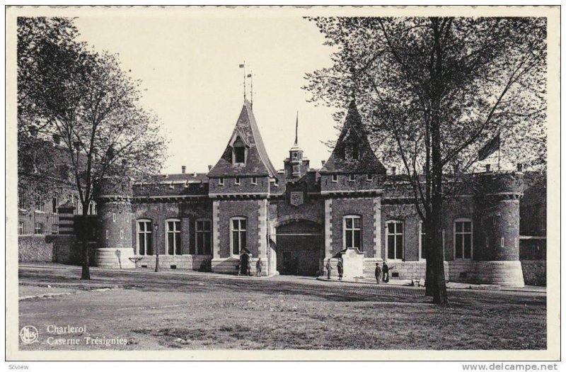 Caserne Tresignies, Charleroi (Hainaut), Belgium, 1910-1920s