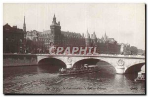 Paris Old Postcard Concierge The bridge changes