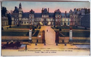 8 VINTAGE POSTCARDS PALAIS DE FONTAINEBLEAU. Collection Artistique LM. UNUSED!!!