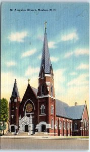 M-45745 St Aloysius Church Nashua New Hampshire